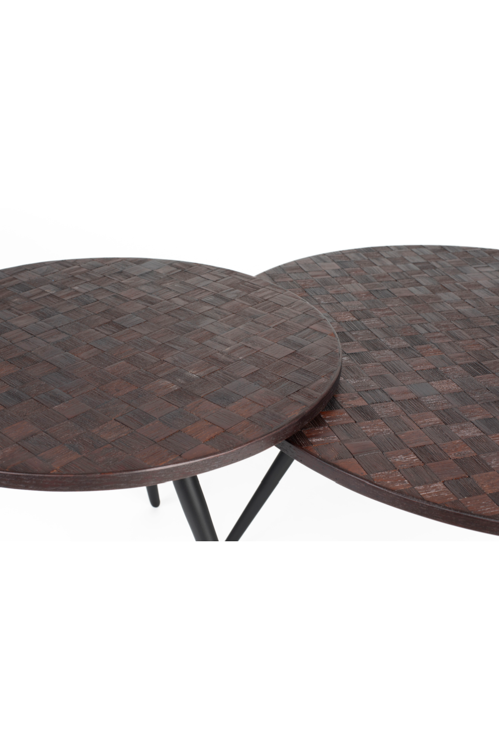 Teak Round Coffee Table (2) | DF Webster