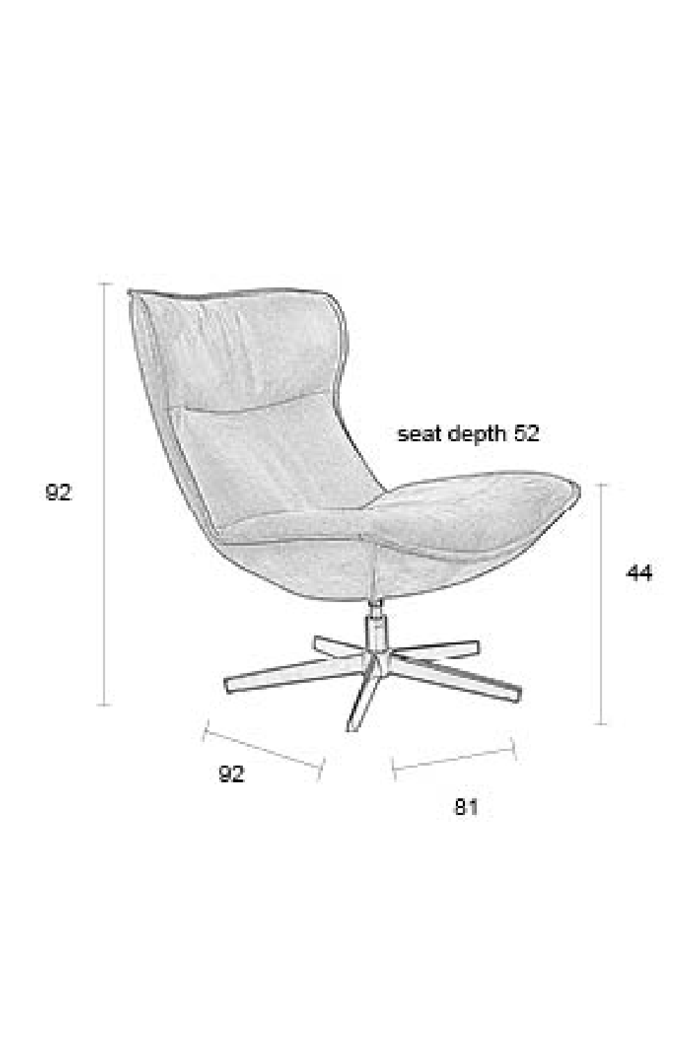 Modern Lounge Chair | DF John
