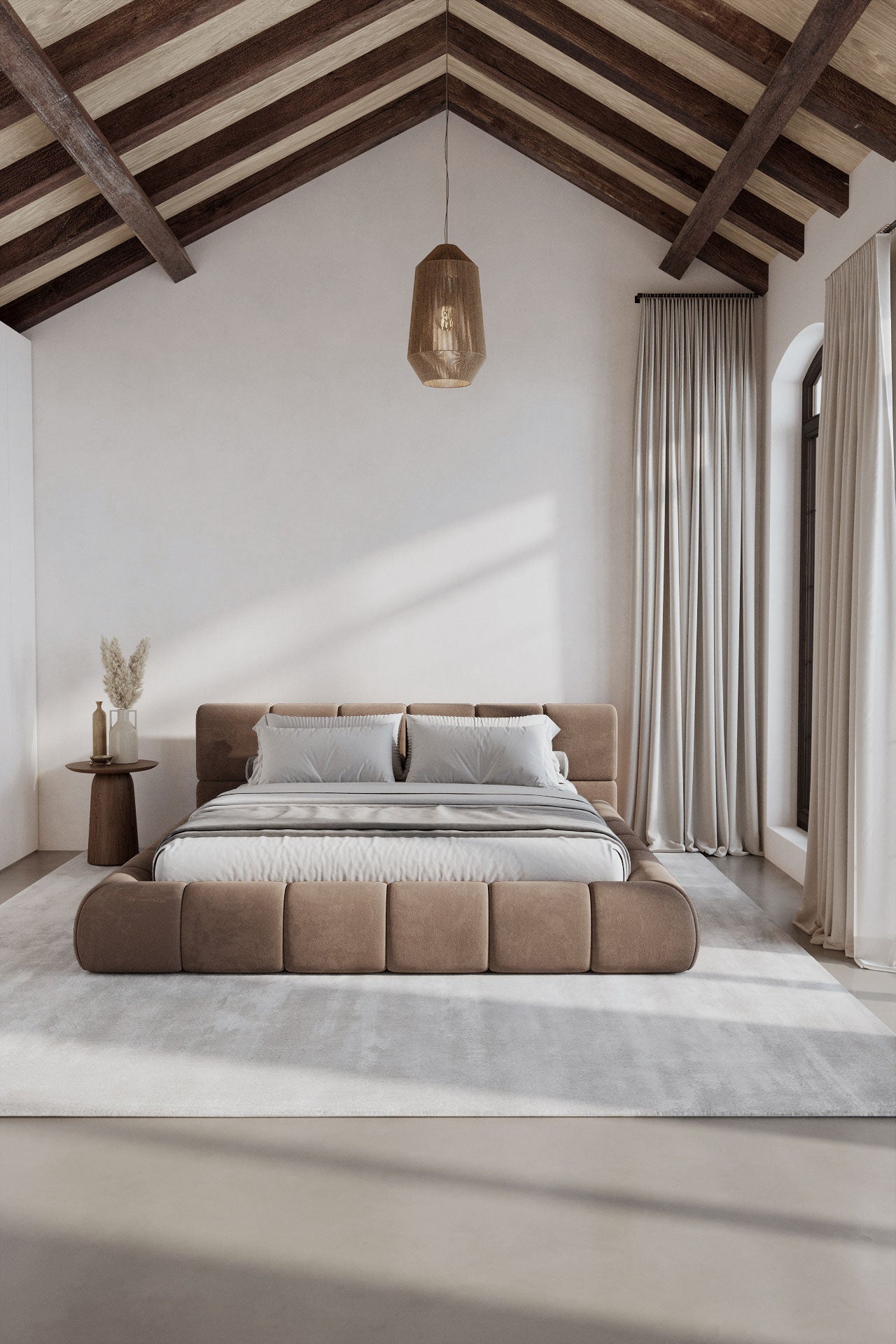 Mirela Upholstered Platform Bed