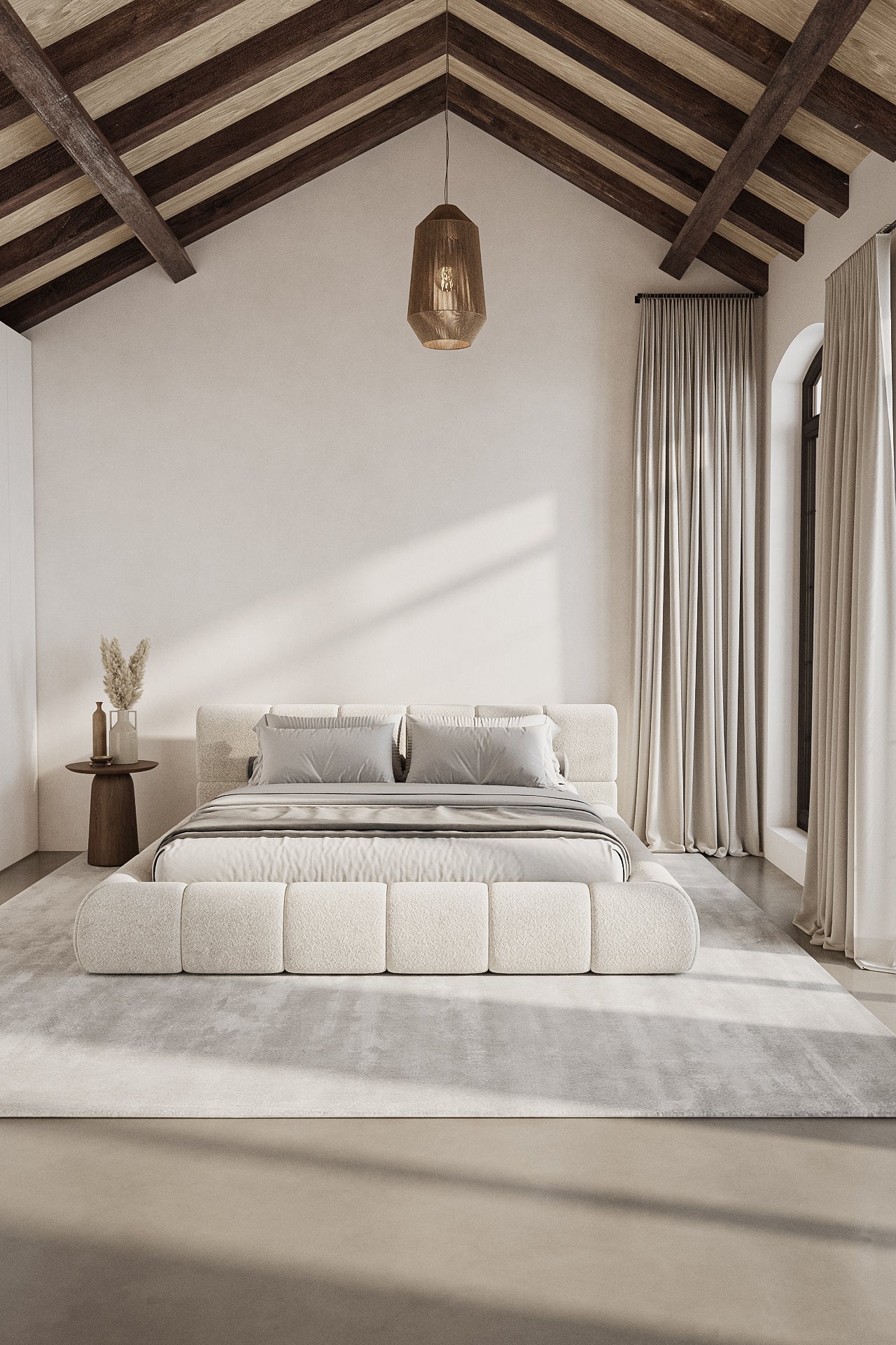 Mirela Upholstered Platform Bed
