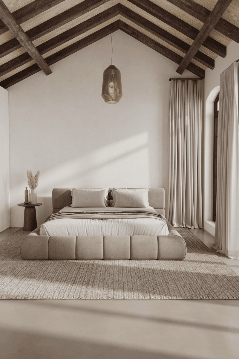 Mirela Upholstered Platform Bed