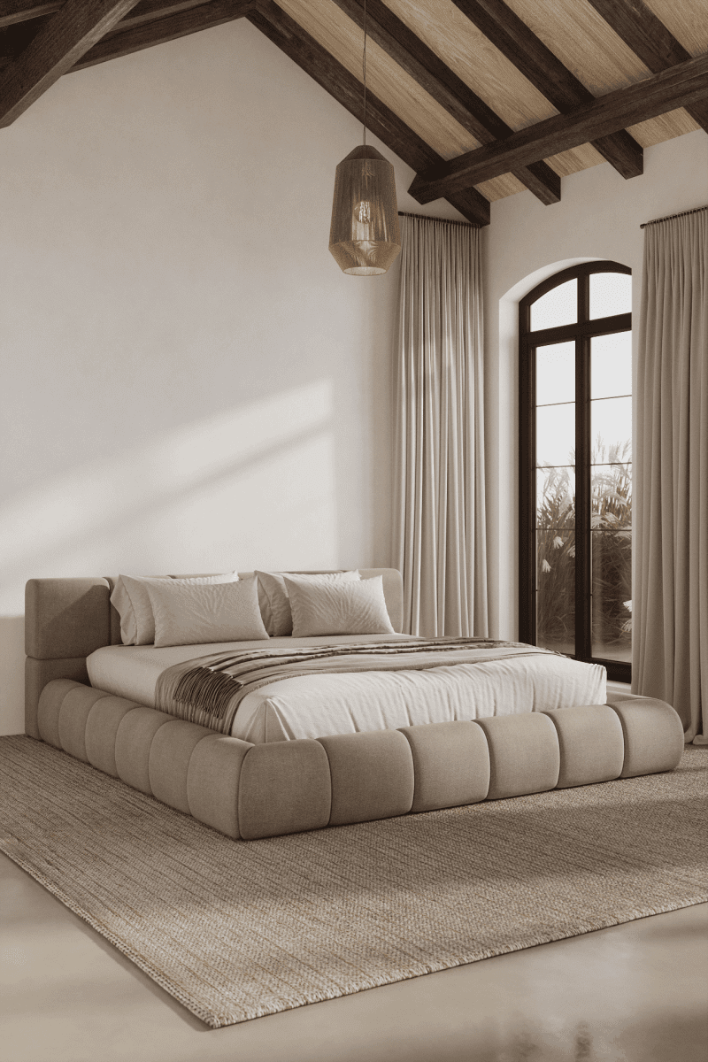 Mirela Upholstered Platform Bed