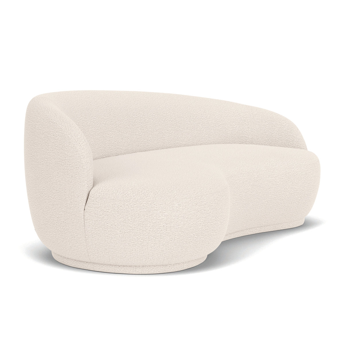Rose Boucle 2.5 Seater Sofa (Left)