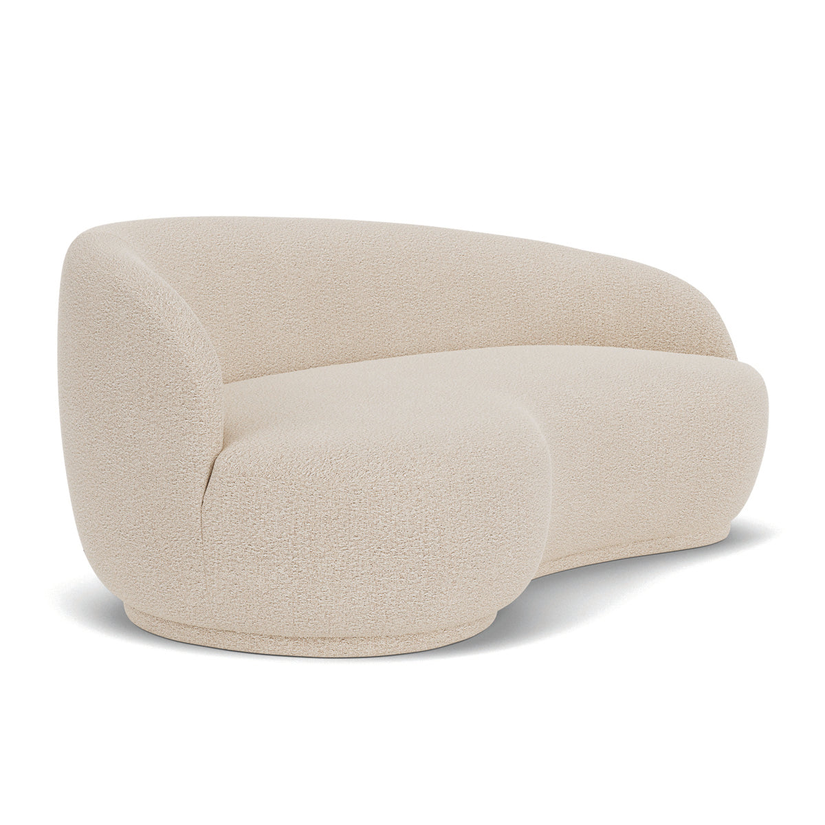 Rose Boucle 2.5 Seater Sofa (Left)