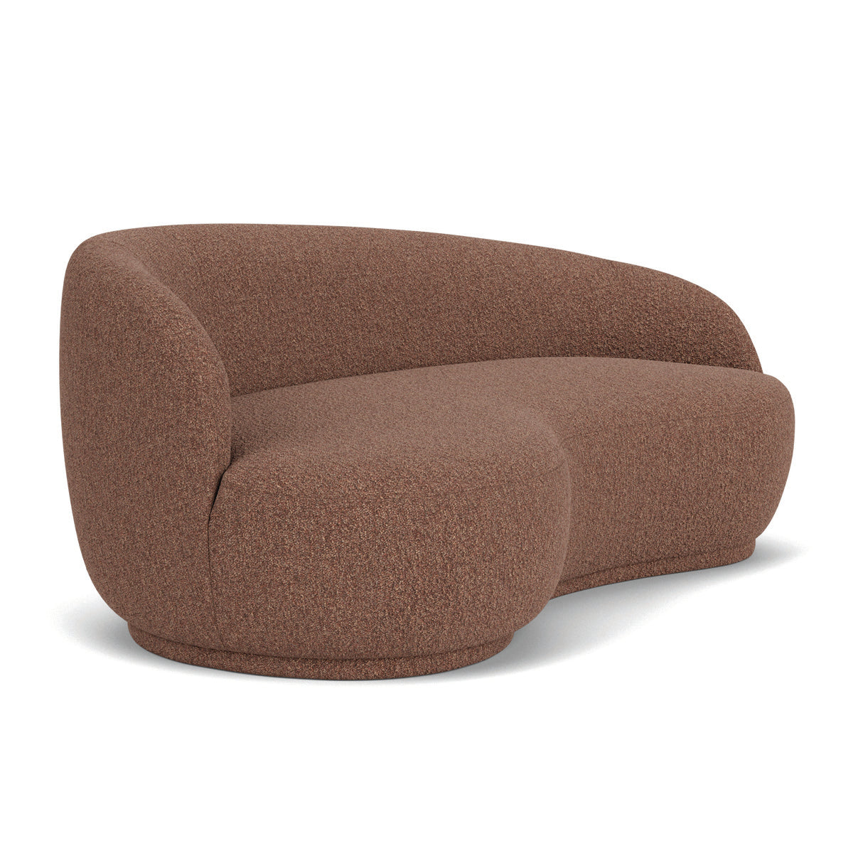 Rose Boucle 2.5 Seater Sofa (Left)