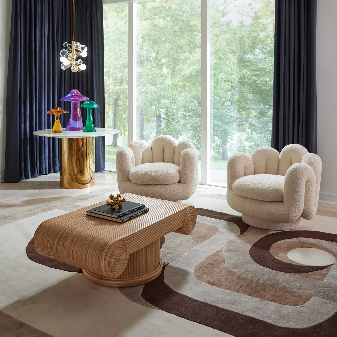 Serpentine Swivel Chair