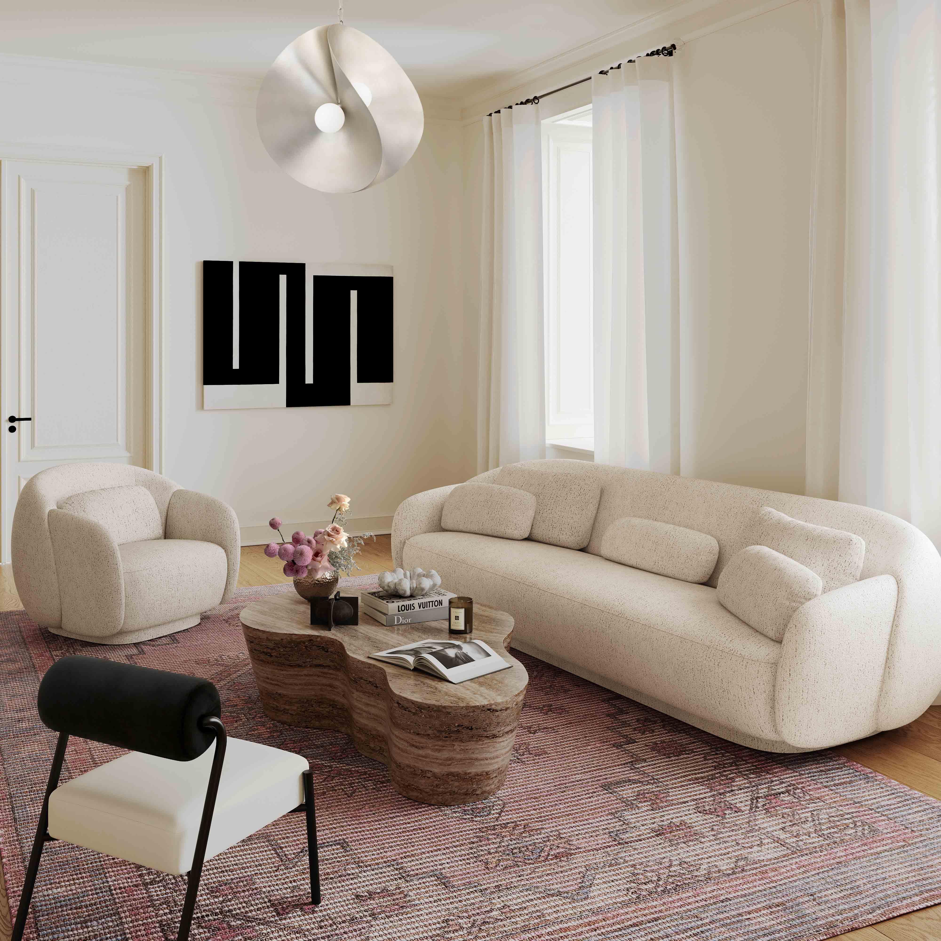 Misty Boucle Sofa