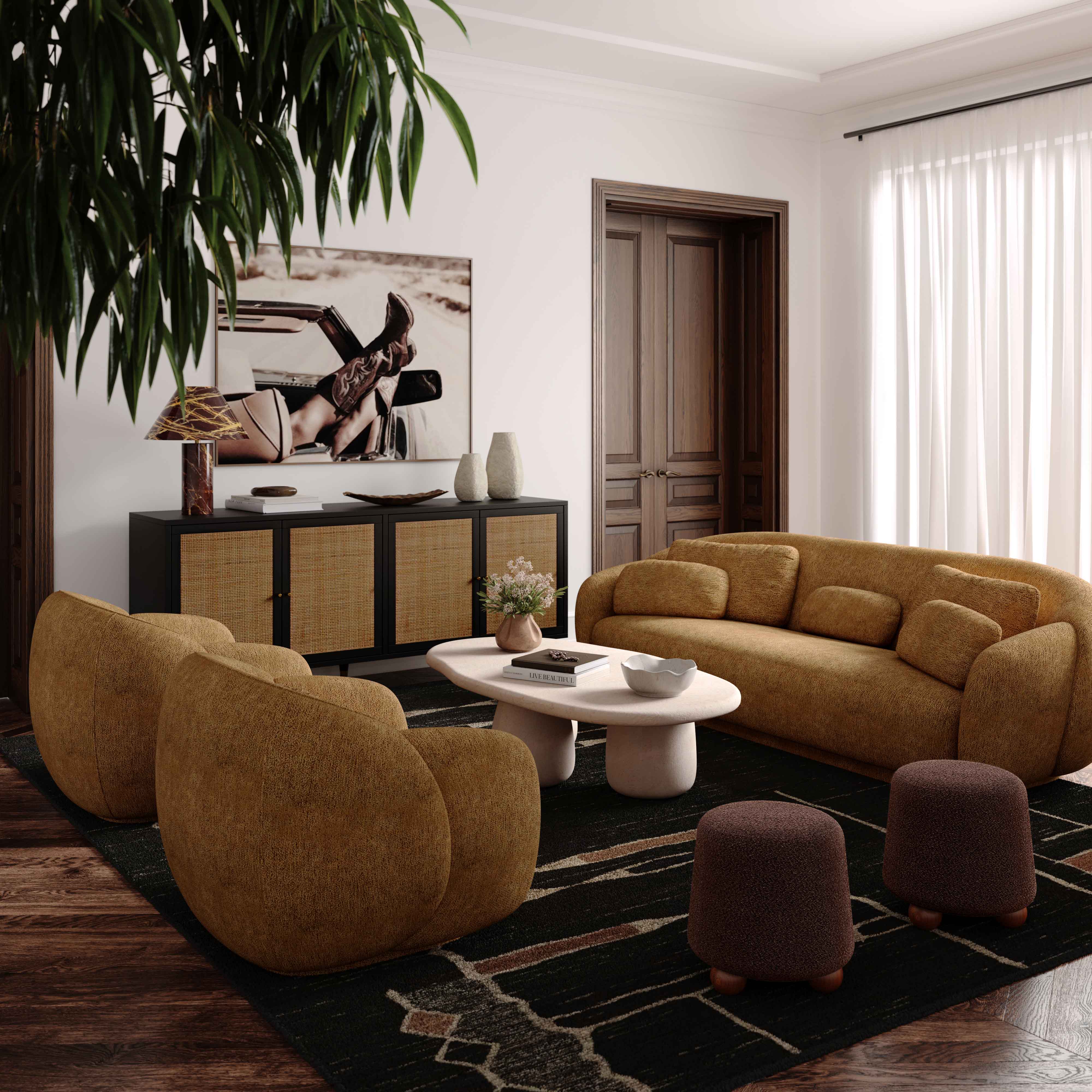 Misty Boucle Sofa
