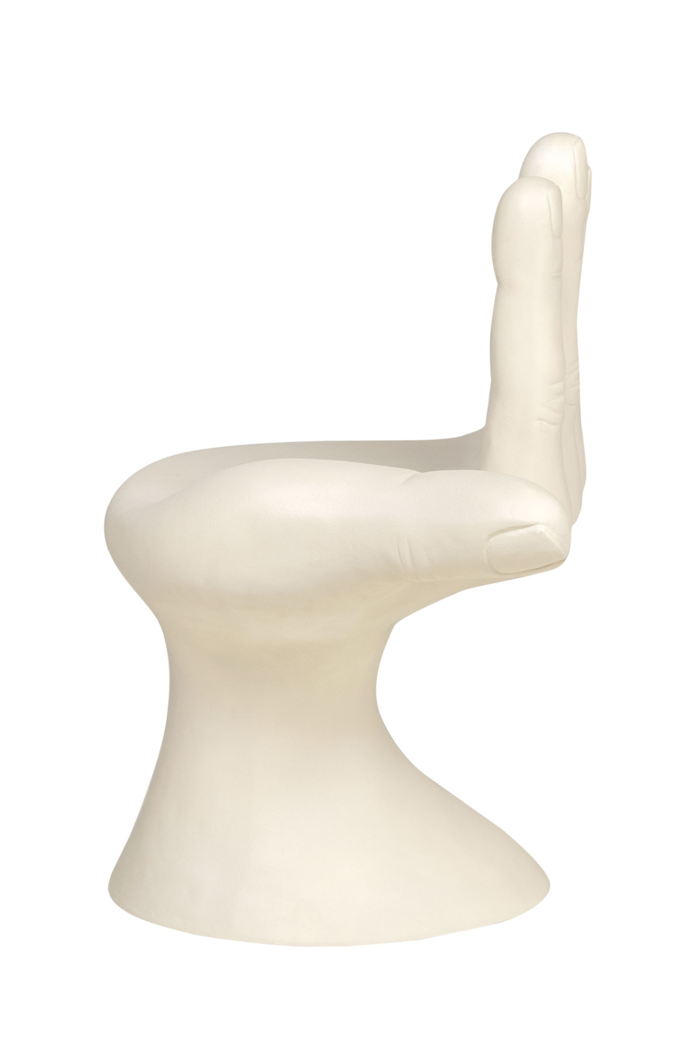 Sculptural Fiberglass Accent Chair | Versmissen Hand