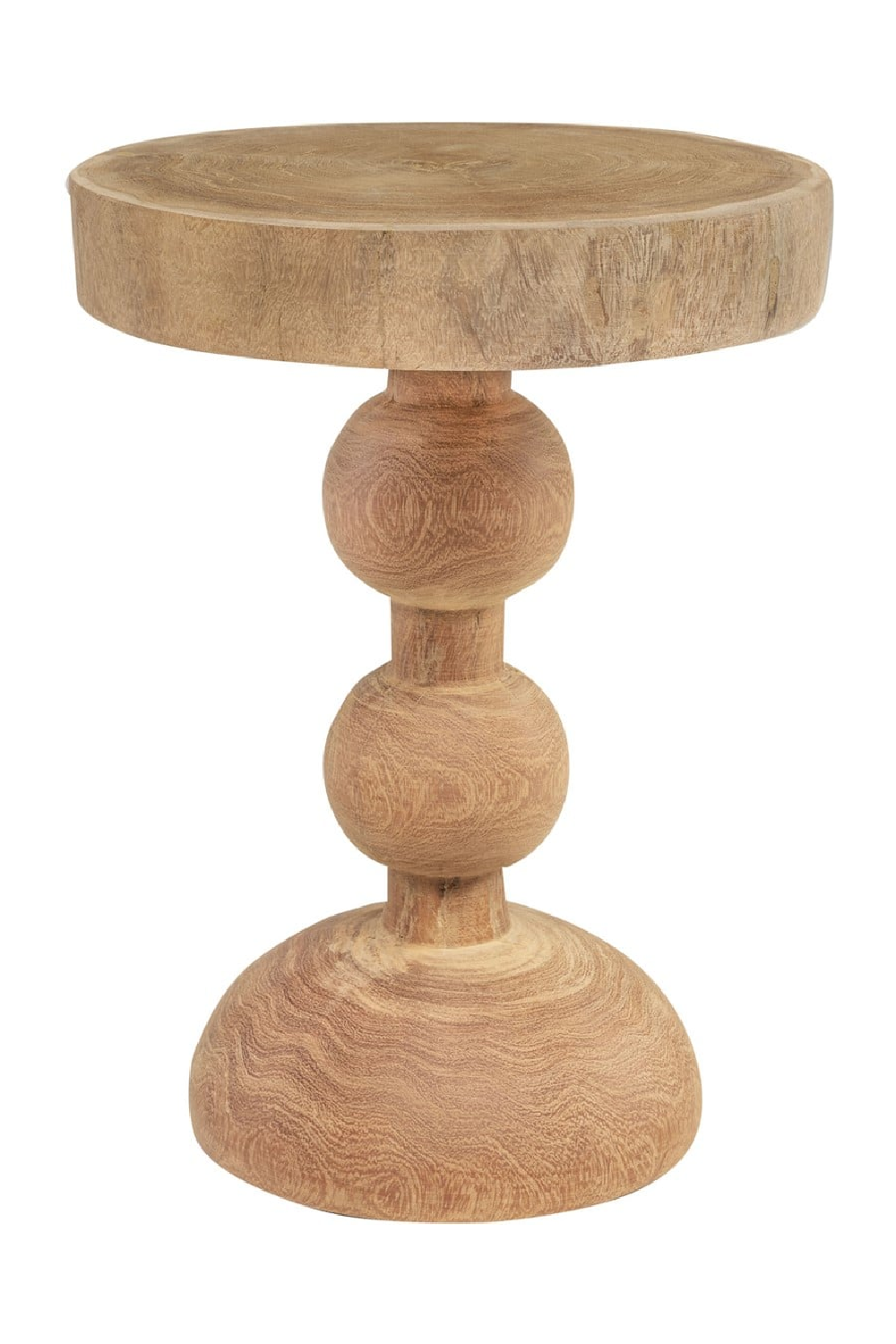 Central Base Wood Side Table | Maison Château