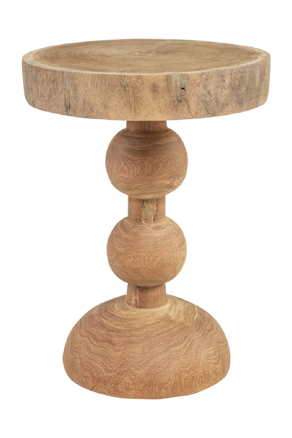 Central Base Wood Side Table | Maison Château
