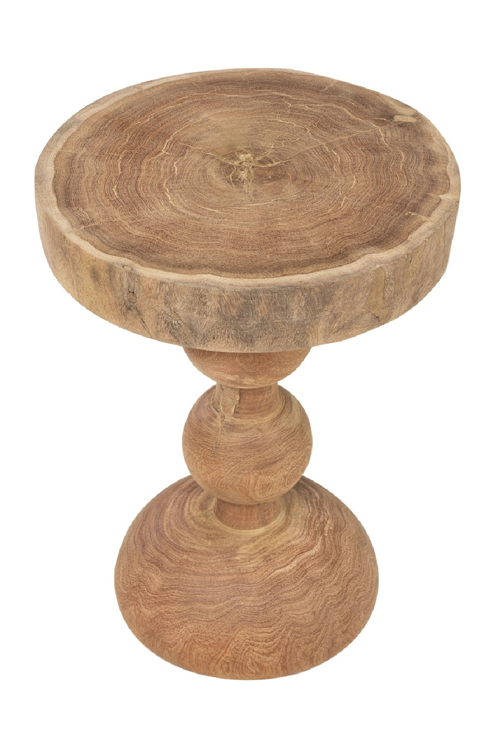 Central Base Wood Side Table | Maison Château