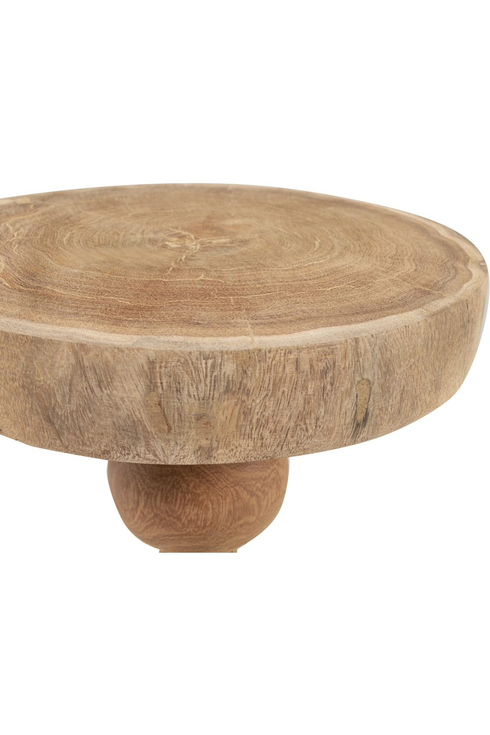 Central Base Wood Side Table | Maison Château