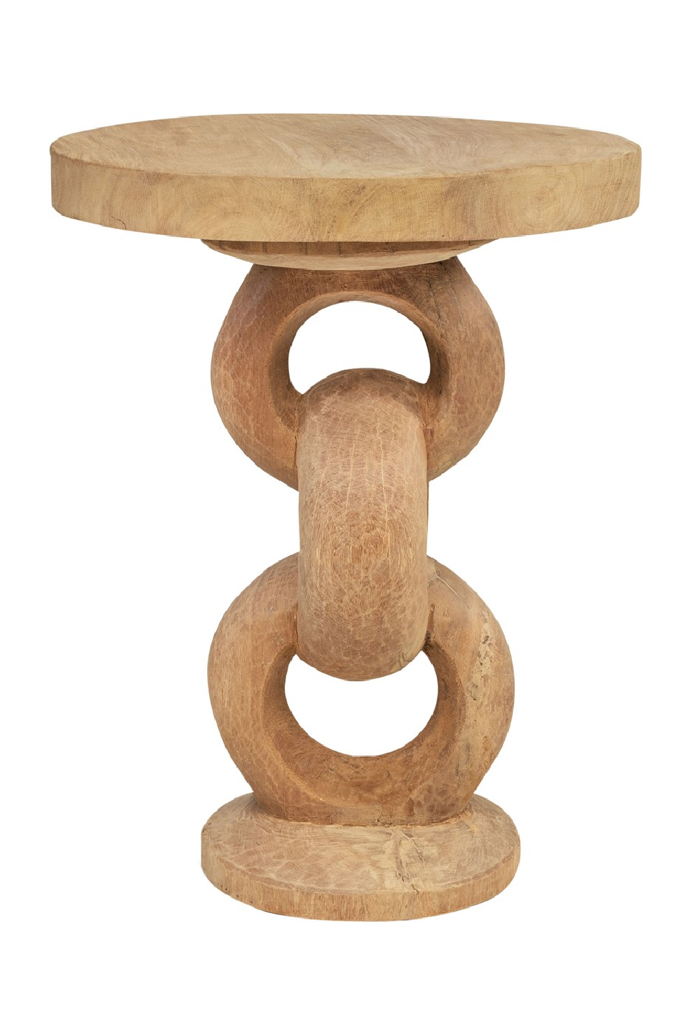 Wooden Link Side Table L | Maison Château