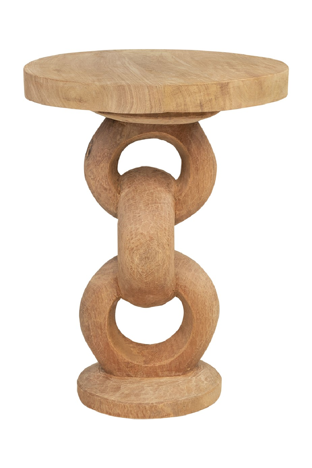 Wooden Link Side Table L | Maison Château
