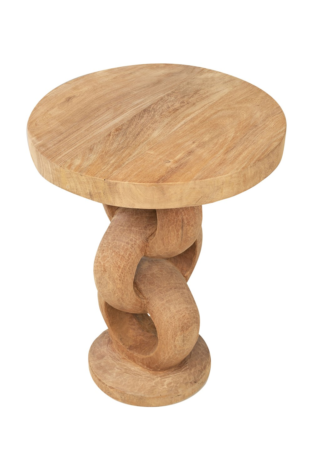 Wooden Link Side Table L | Maison Château