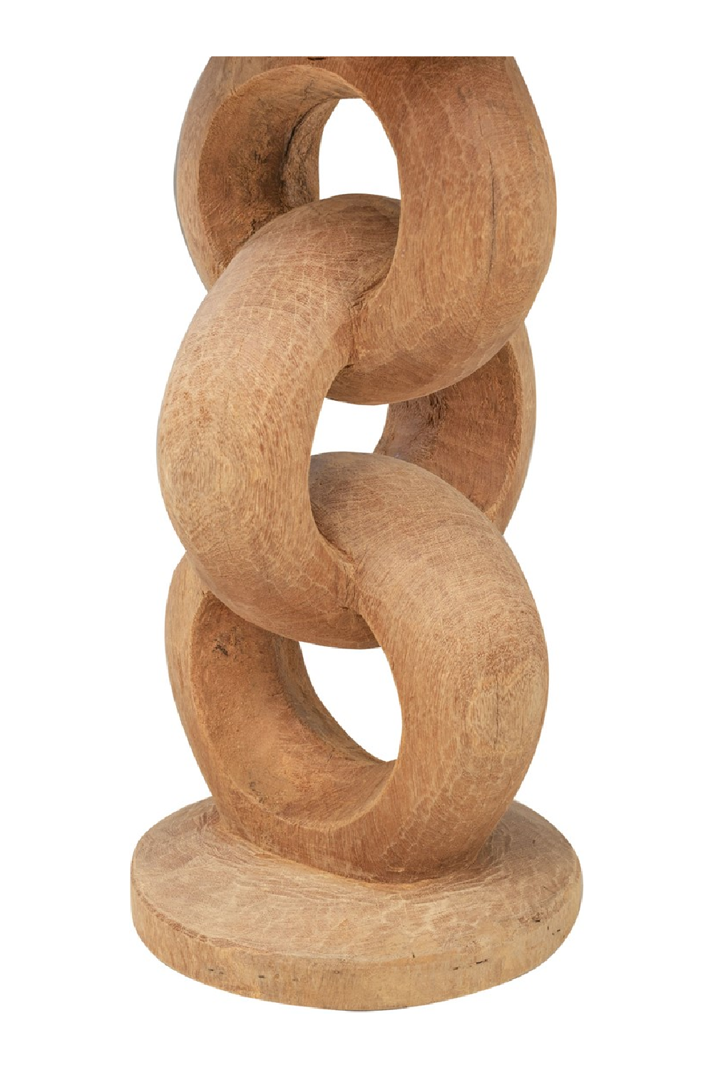 Wooden Link Side Table L | Maison Château