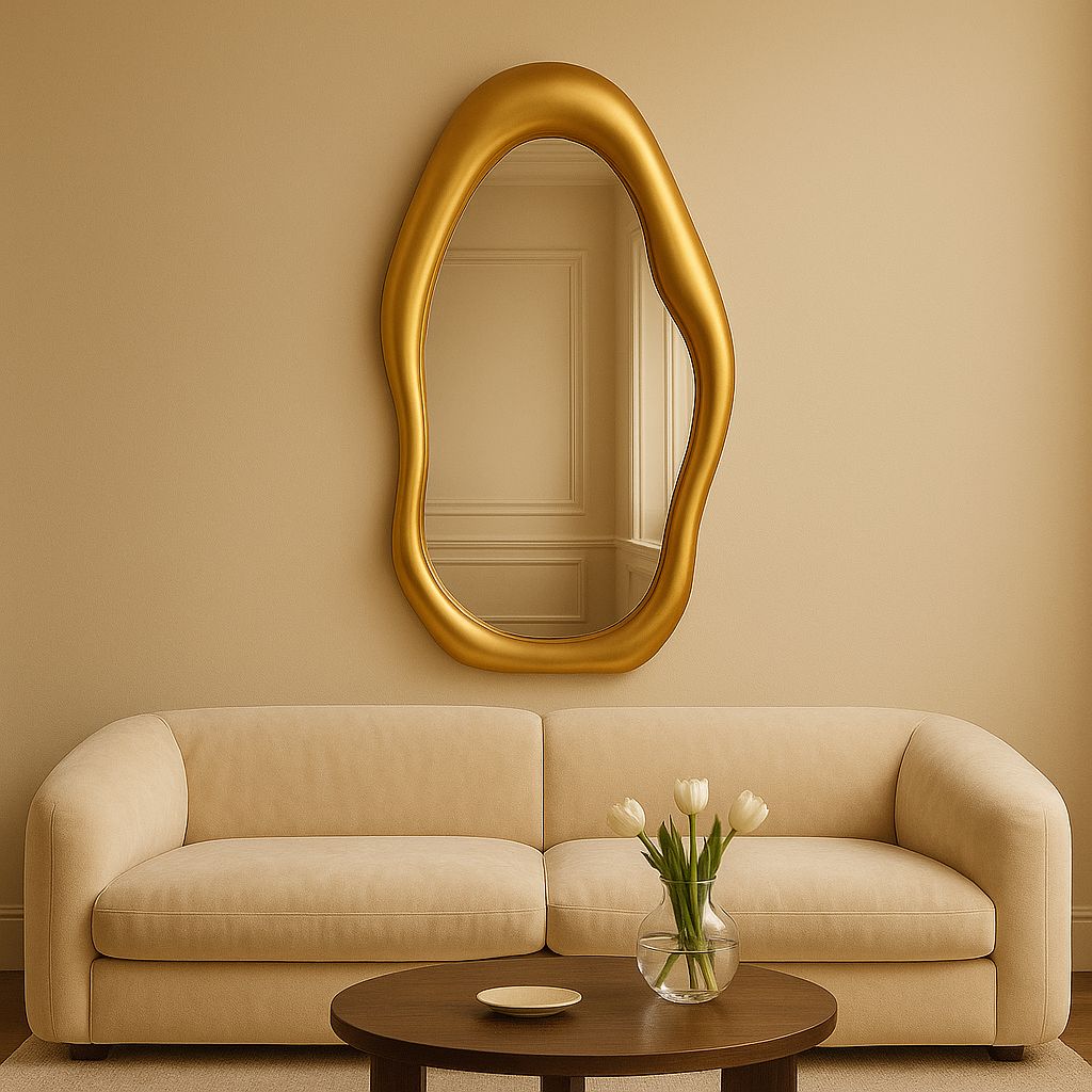 Ondine Golden Mirror