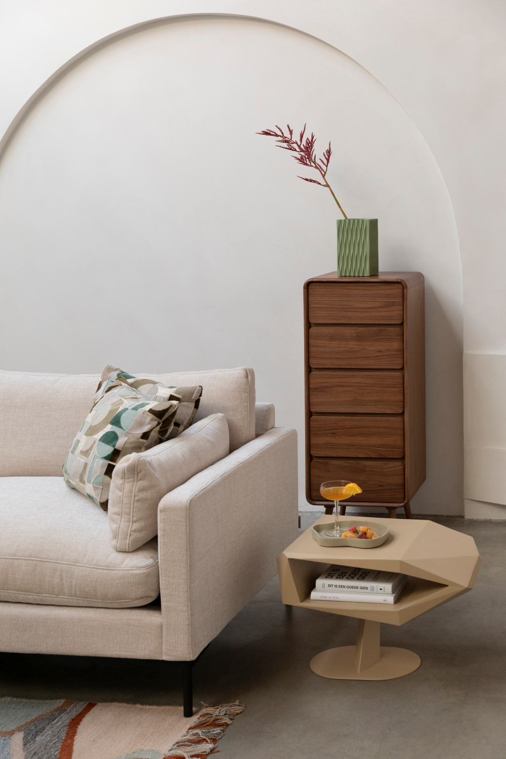 Modern Geometrical Side Table | Maison Château