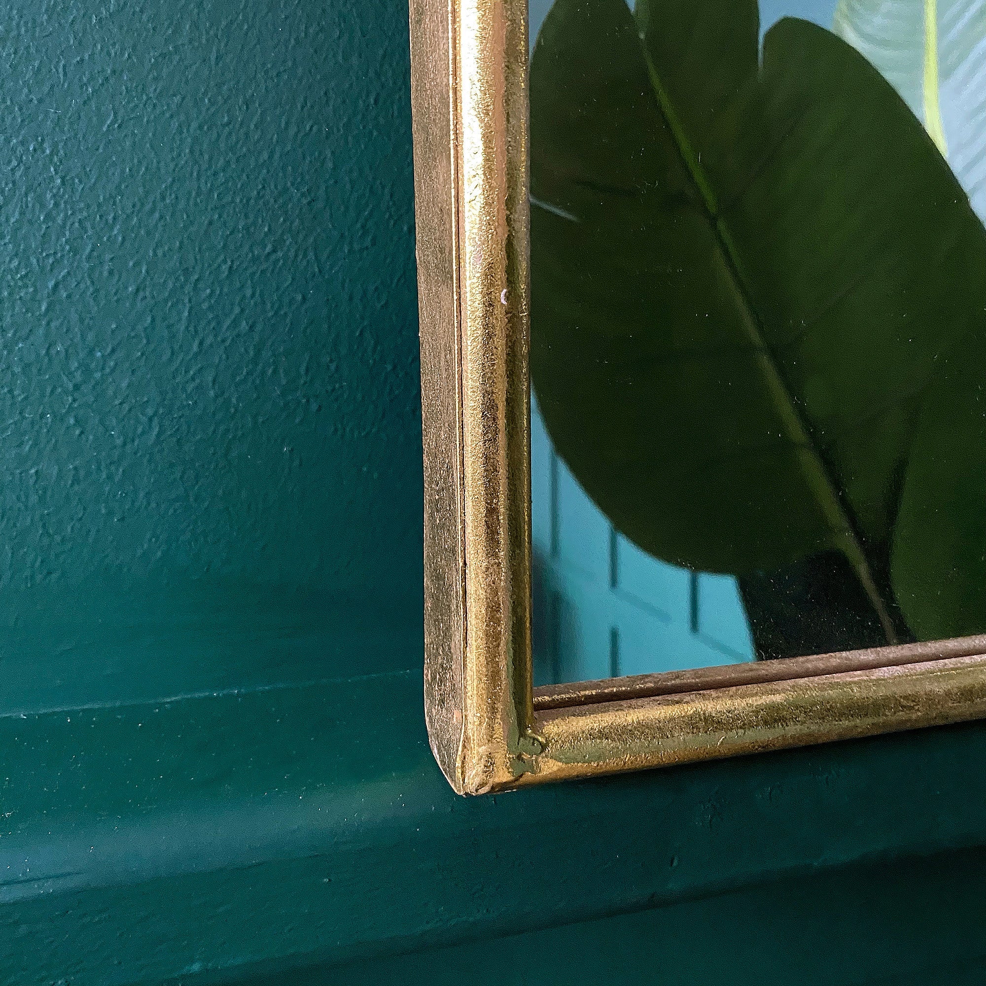 Anisa Gold Moroccan Arch Wall Mirror