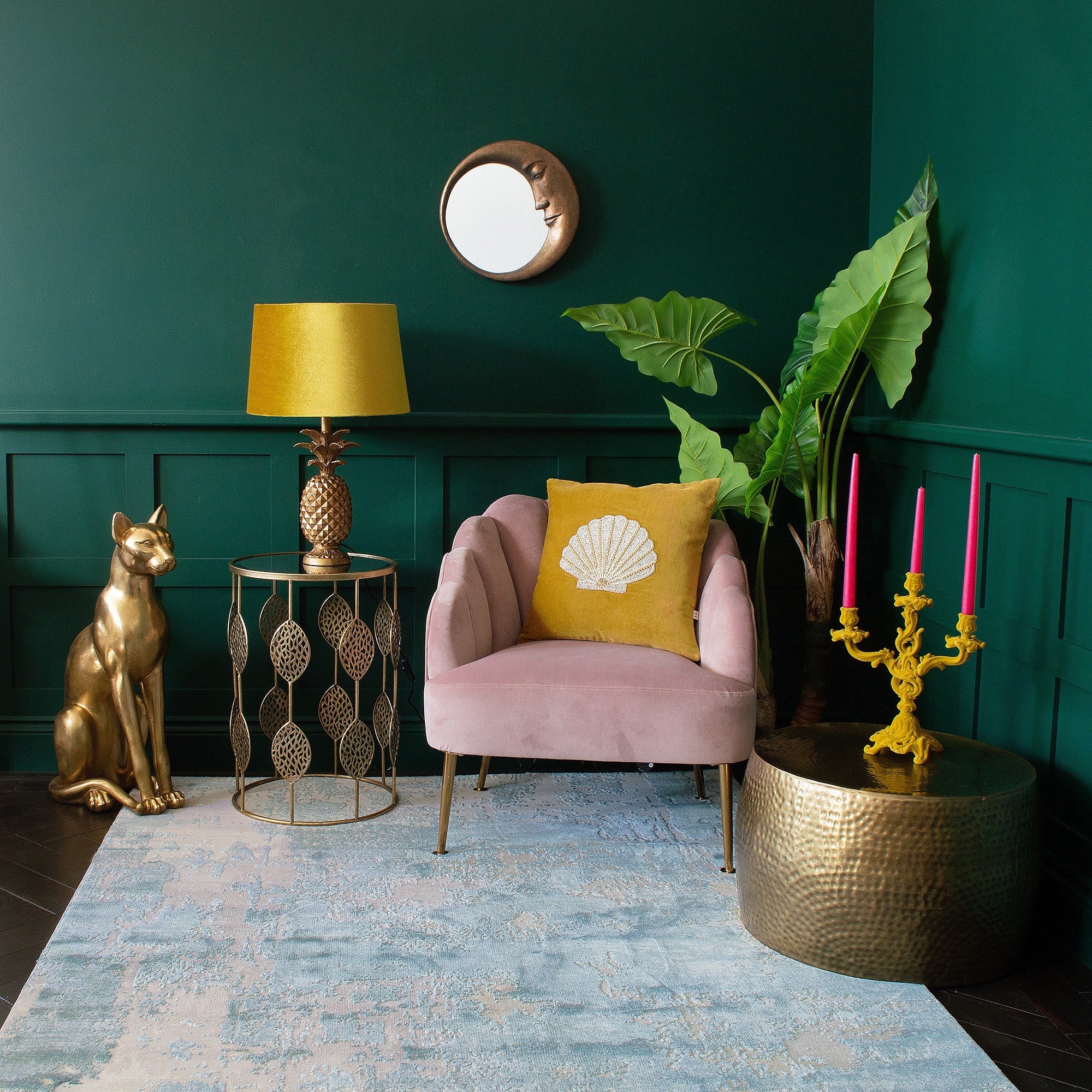 Ariana Gold Nest of Tables | Set of 2