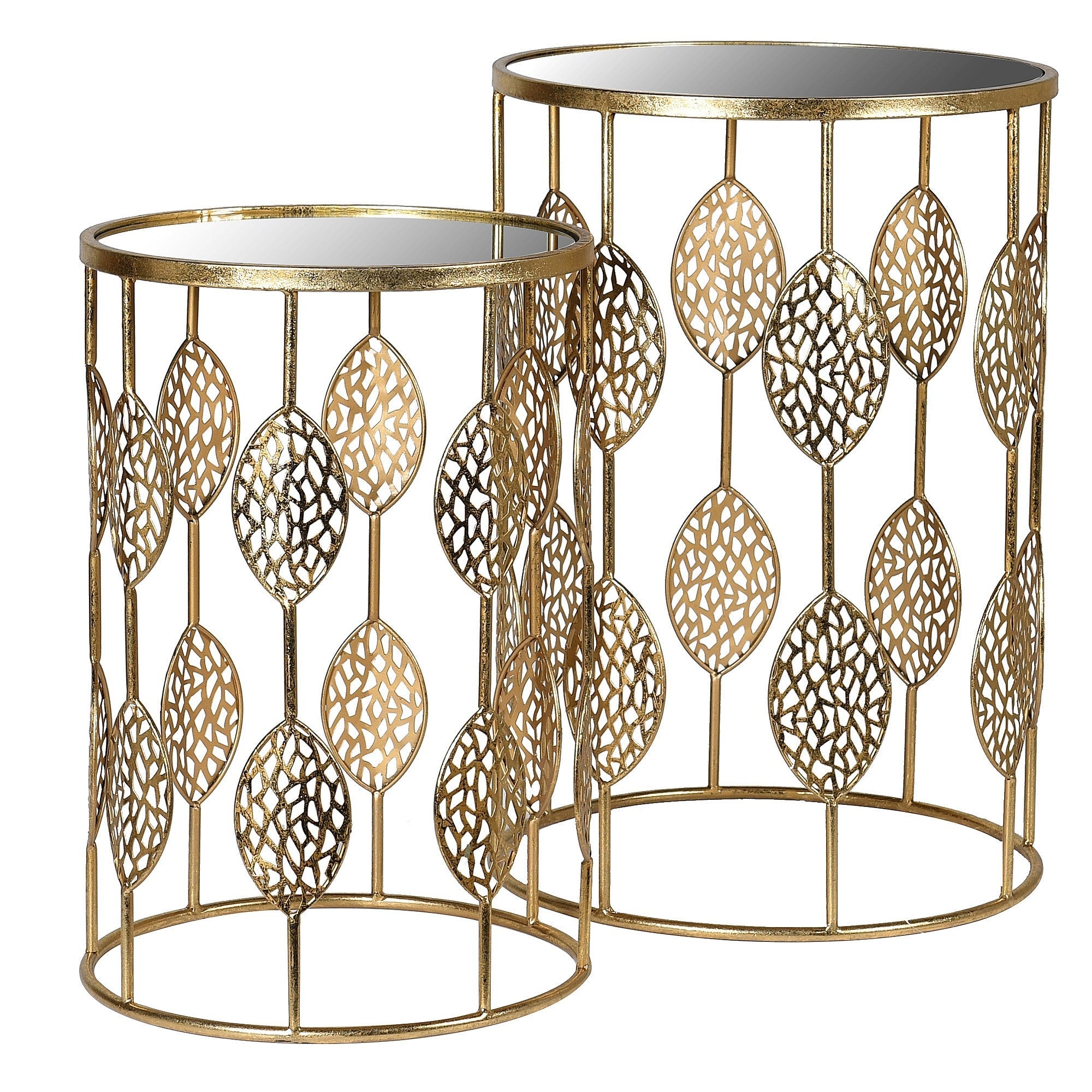 Ariana Gold Nest of Tables | Set of 2