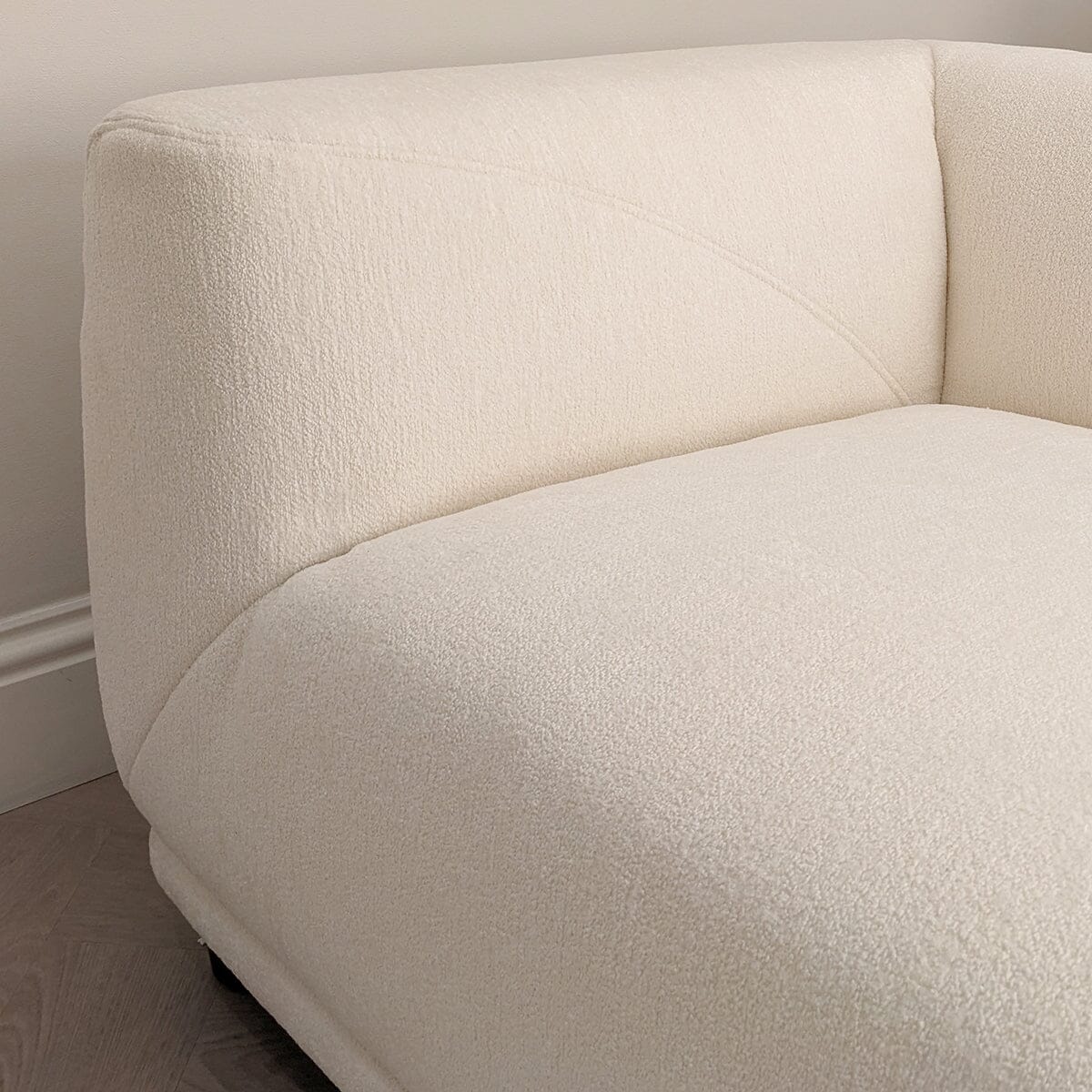 Arlo Polar Boucle Modular Sofa Range