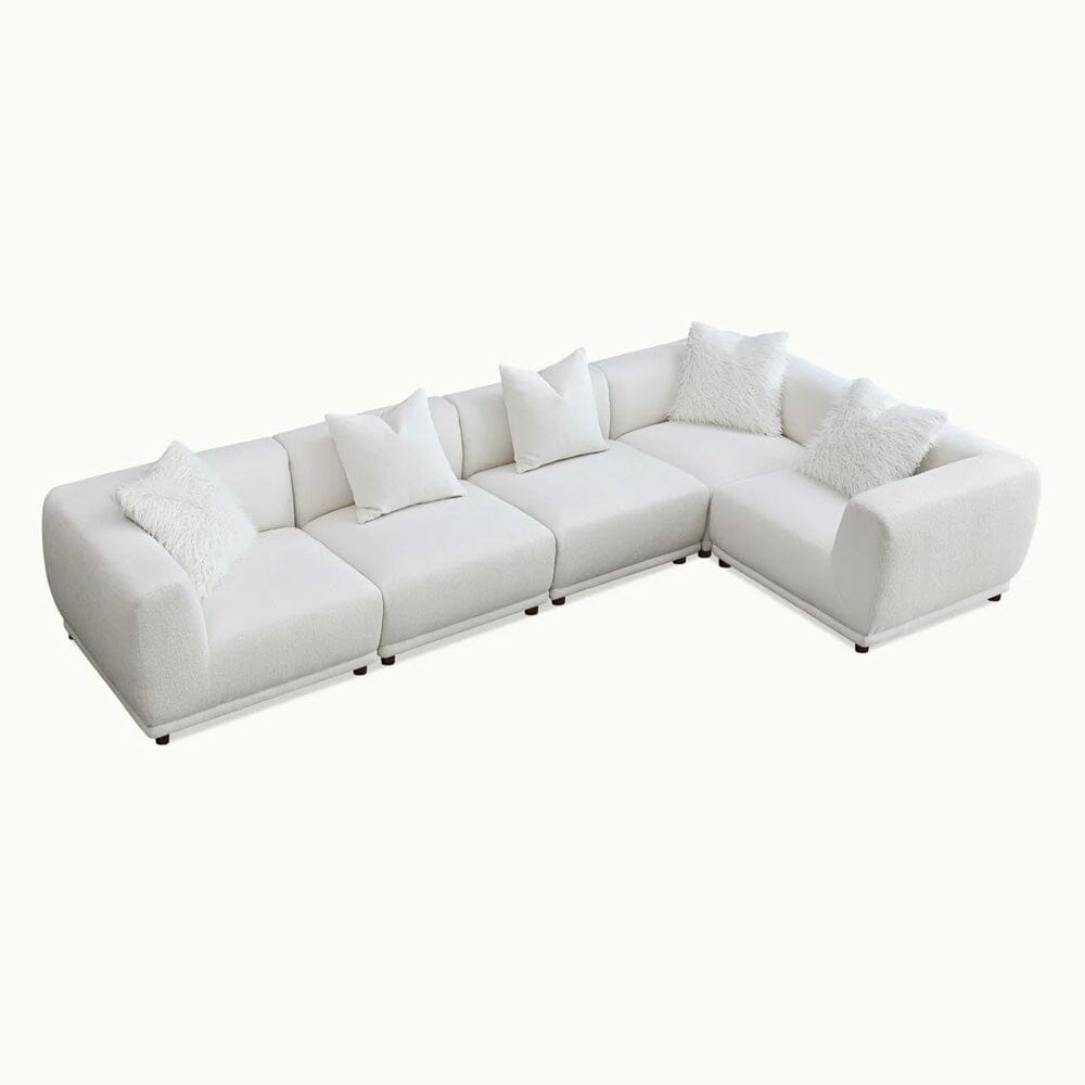 Arlo Polar Boucle Modular Sofa Range