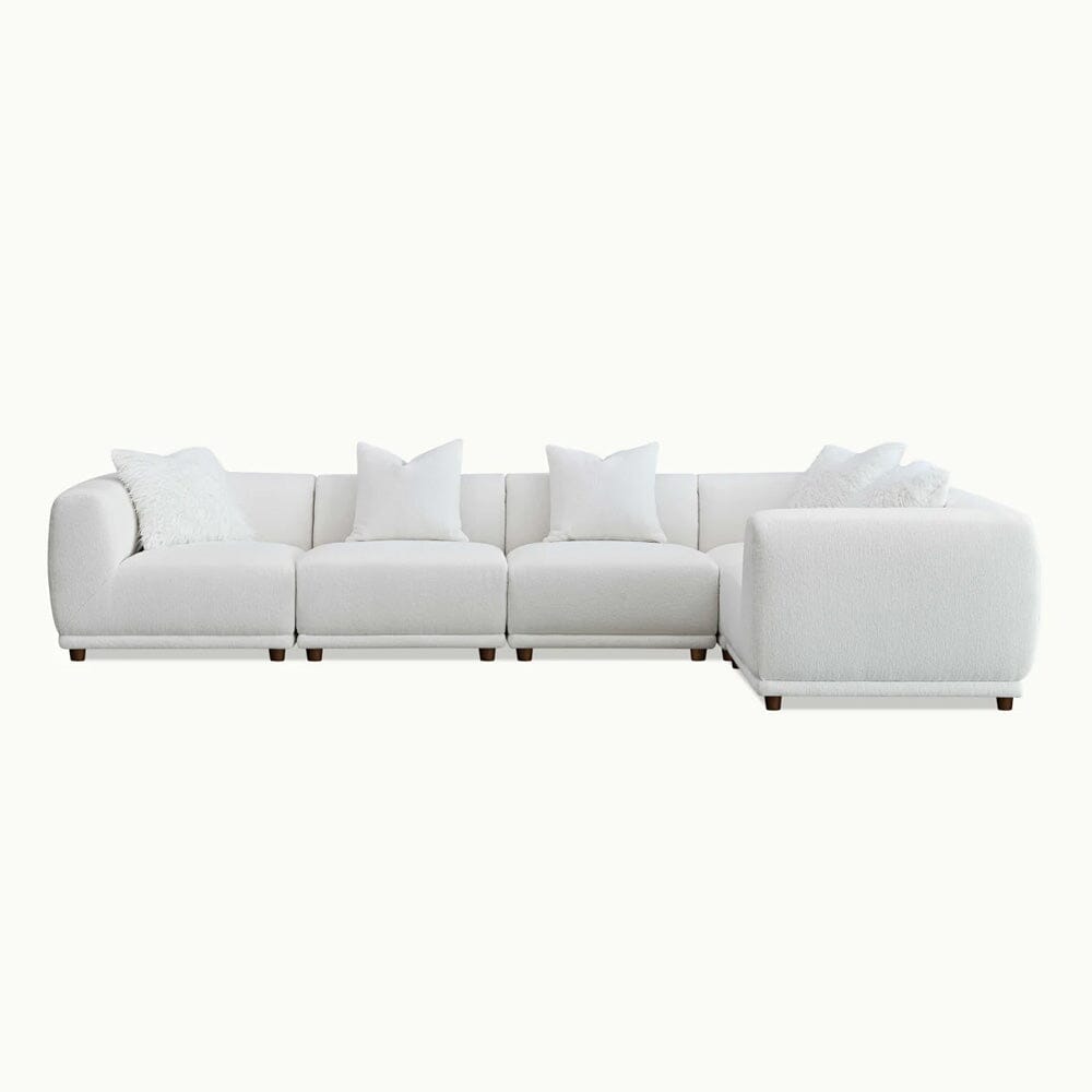 Arlo Polar Boucle Modular Sofa Range