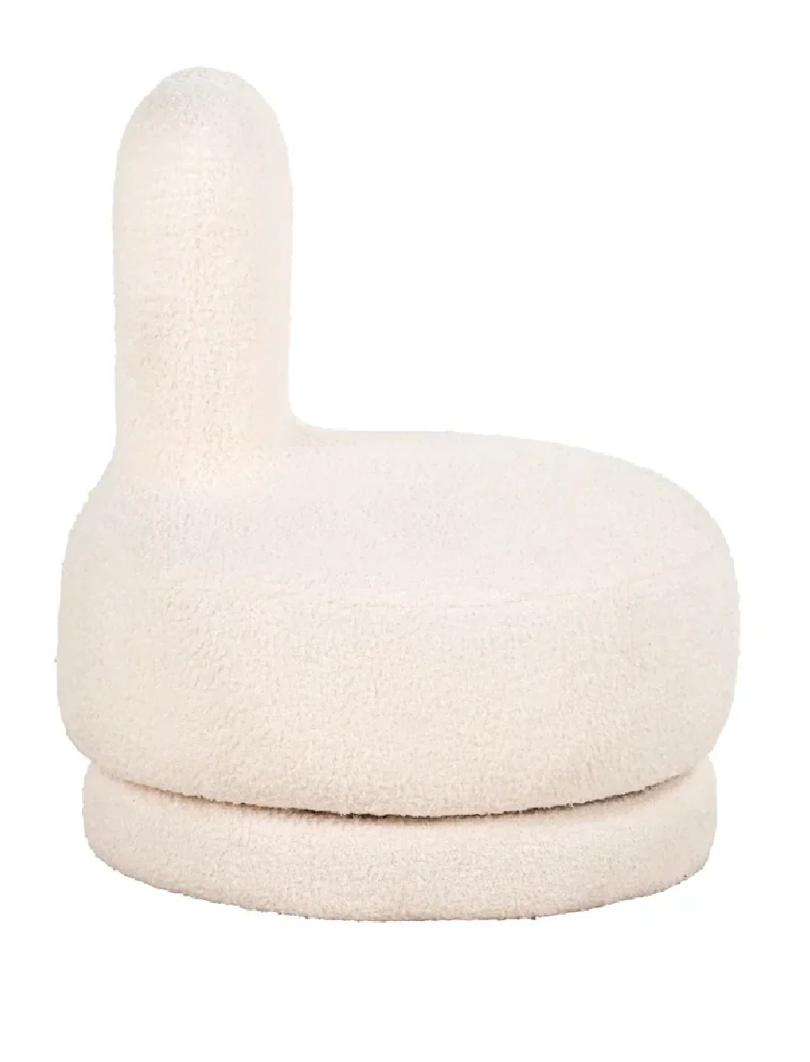 White Modern Kids Chair | OROA Bunny