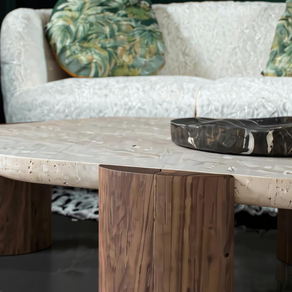 Wood Meets Marble