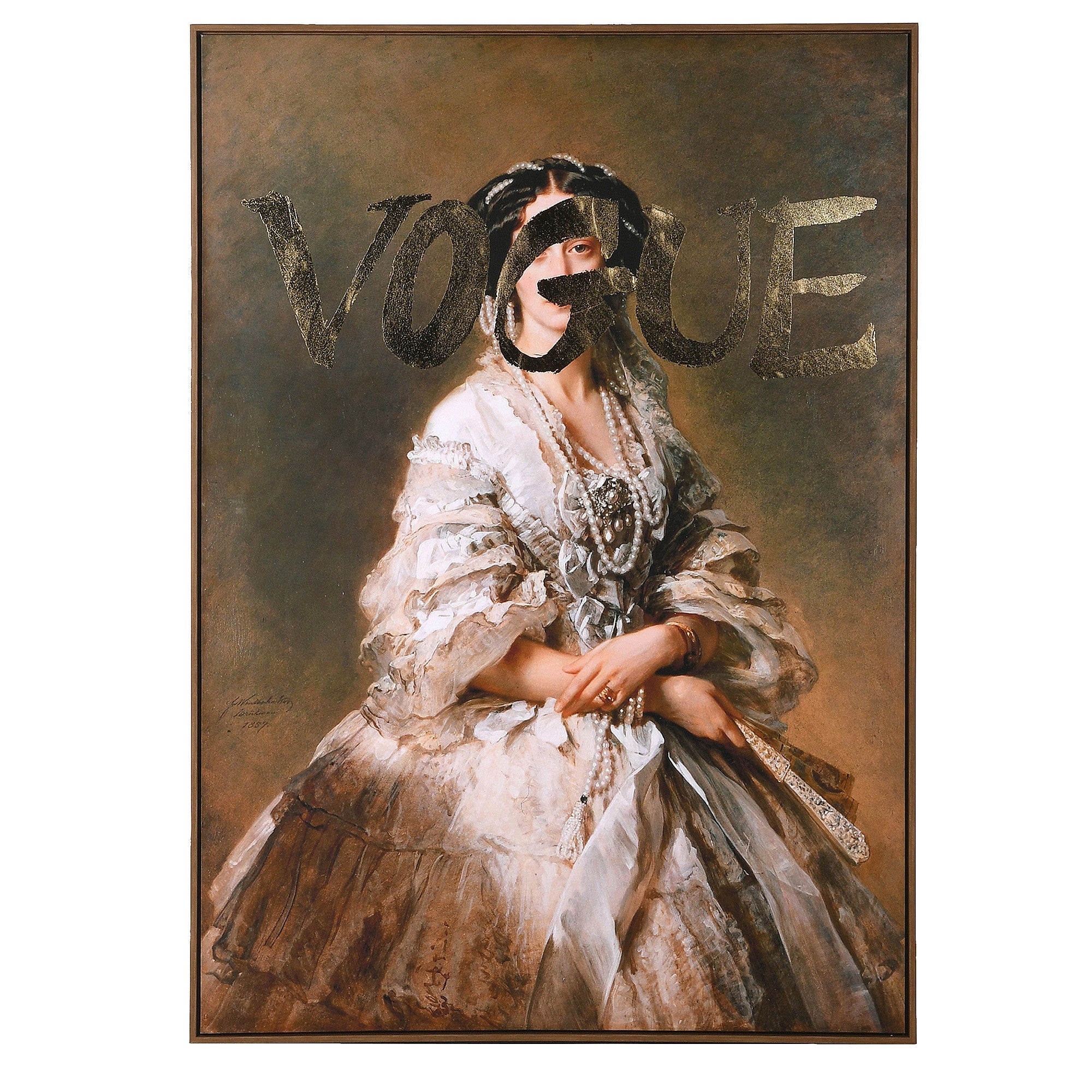 Classical Vogue Canvas Art