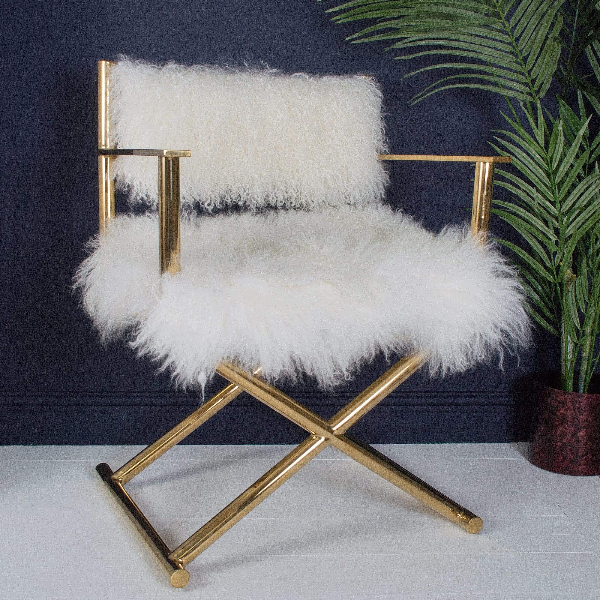 Mongolian Fur Chair