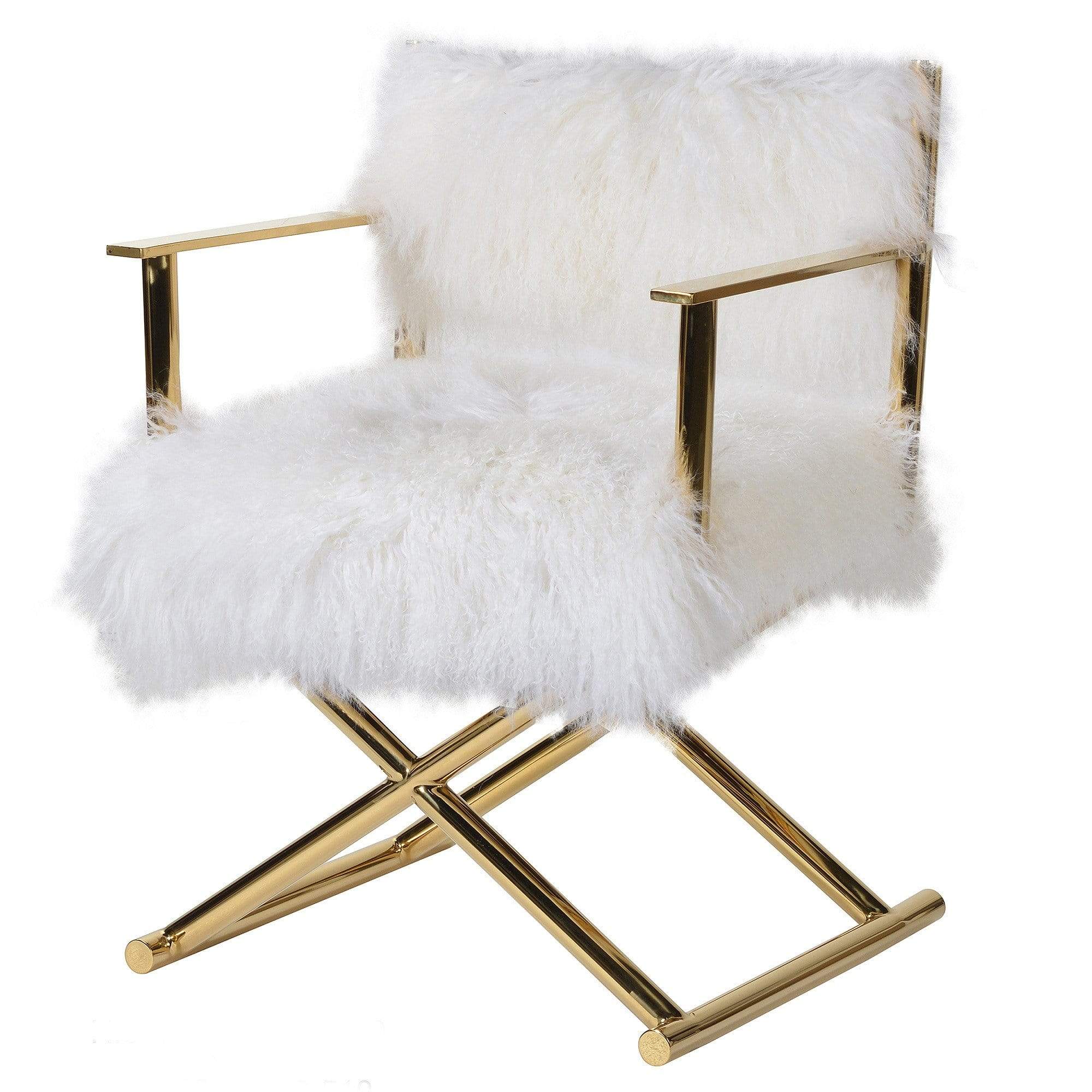 Mongolian Fur Chair