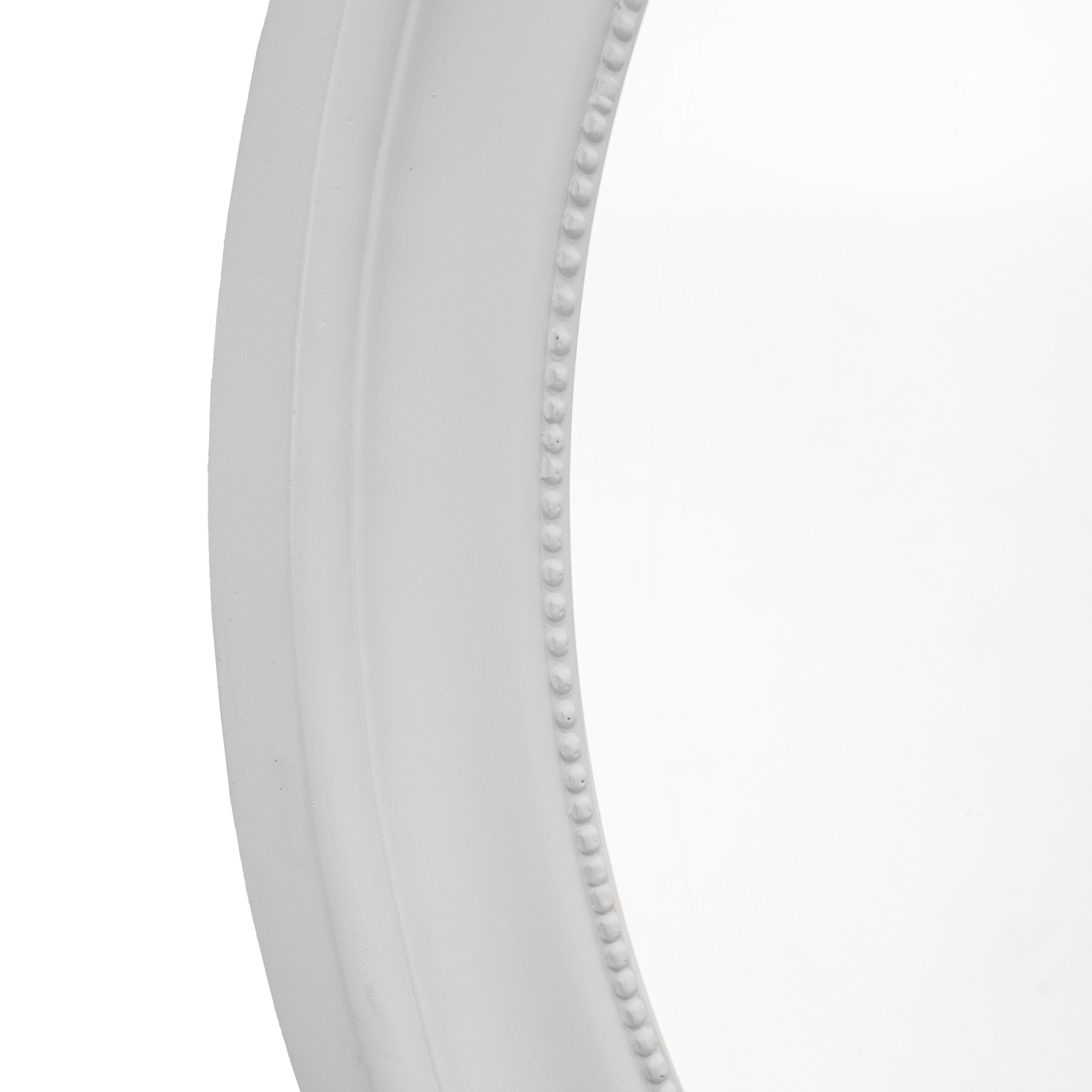 Newark Grey Round Wall Mirror
