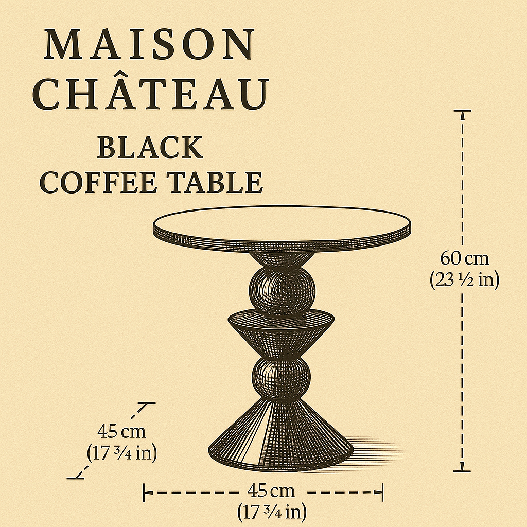 Black Coffee Table