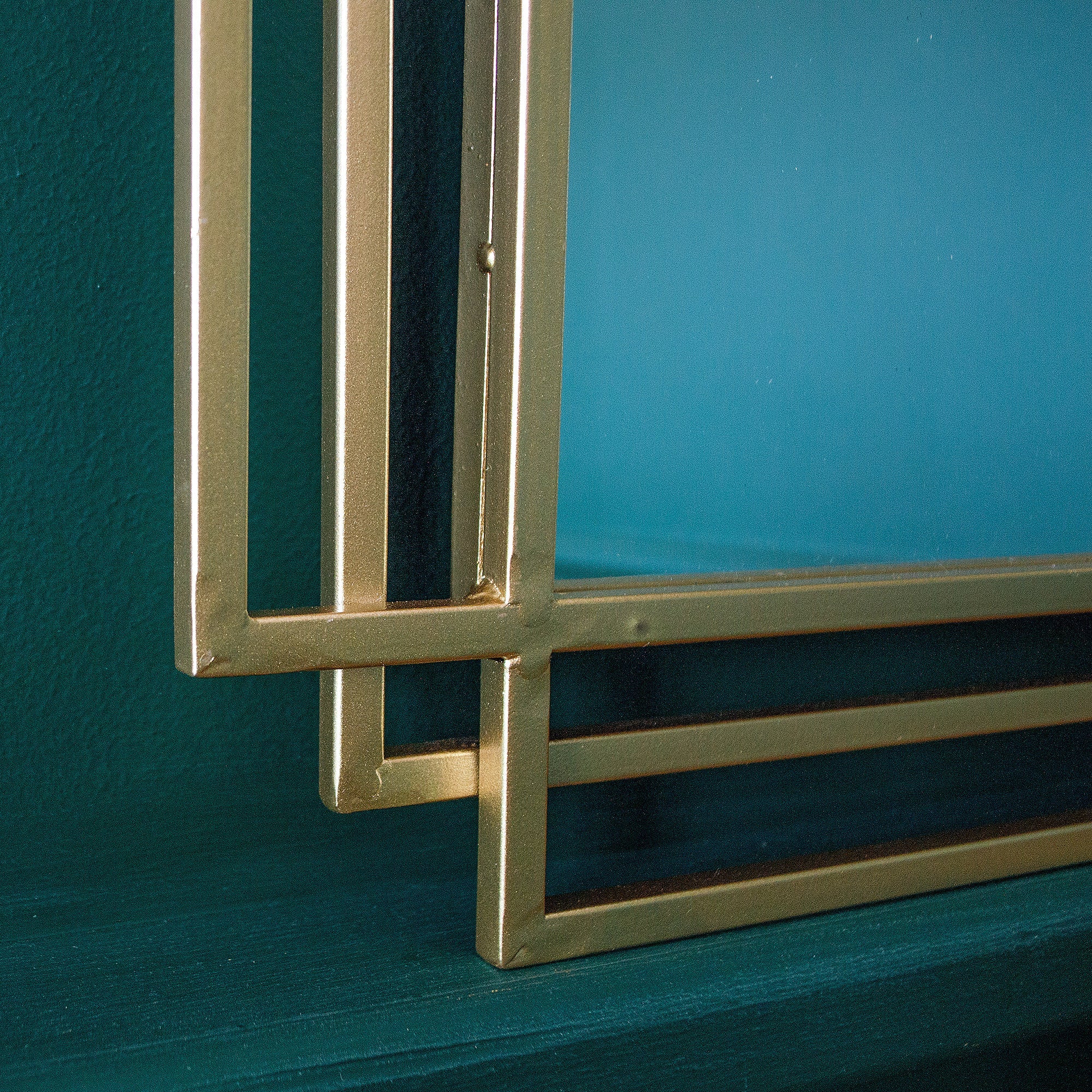 Portrait Art Deco Style Mirror
