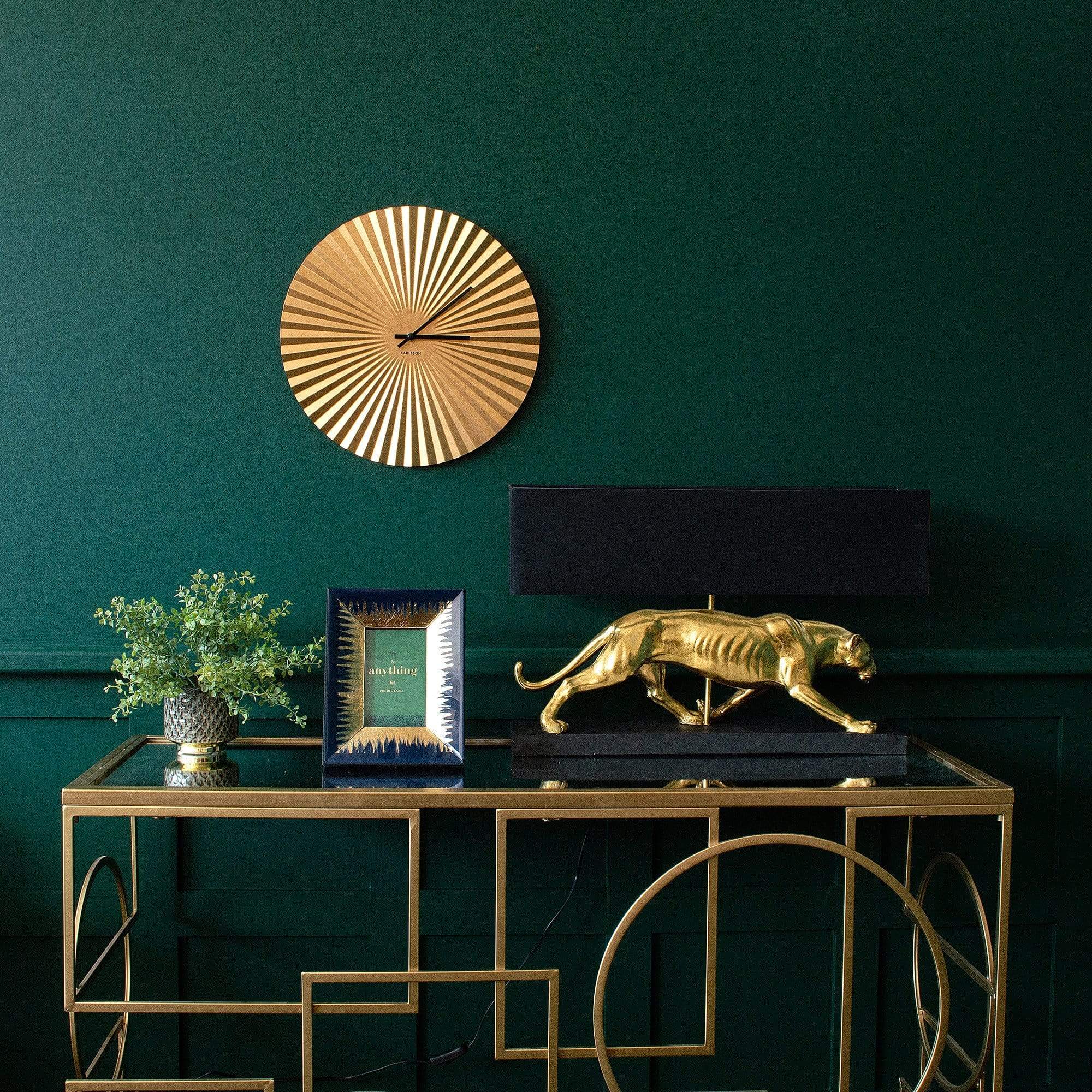 Stalking Panther Table Lamp