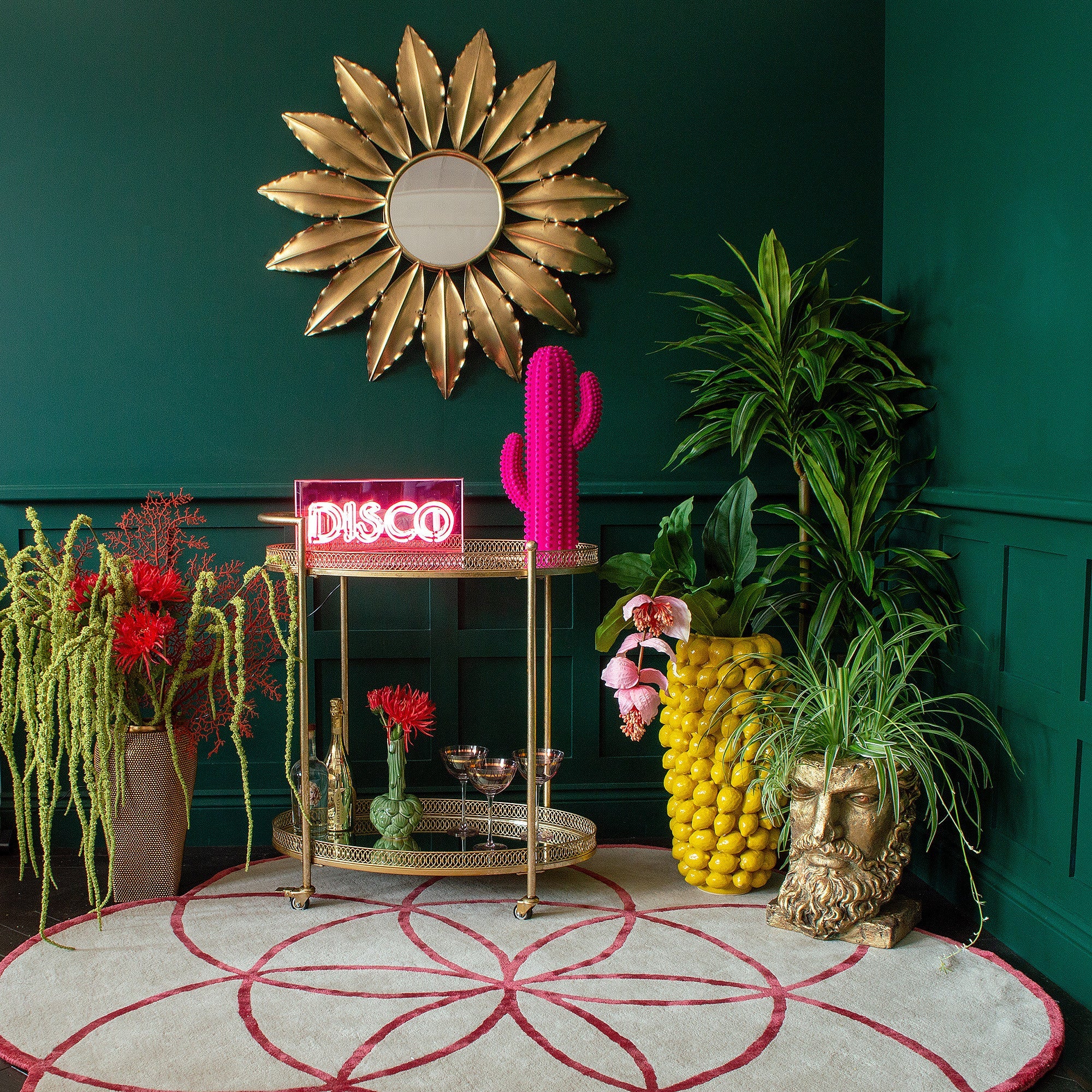 Stunning Lemon Yellow Vase