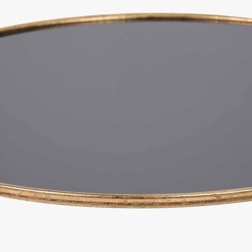 Sydney Antique Gold & Black Glass Coffee Table