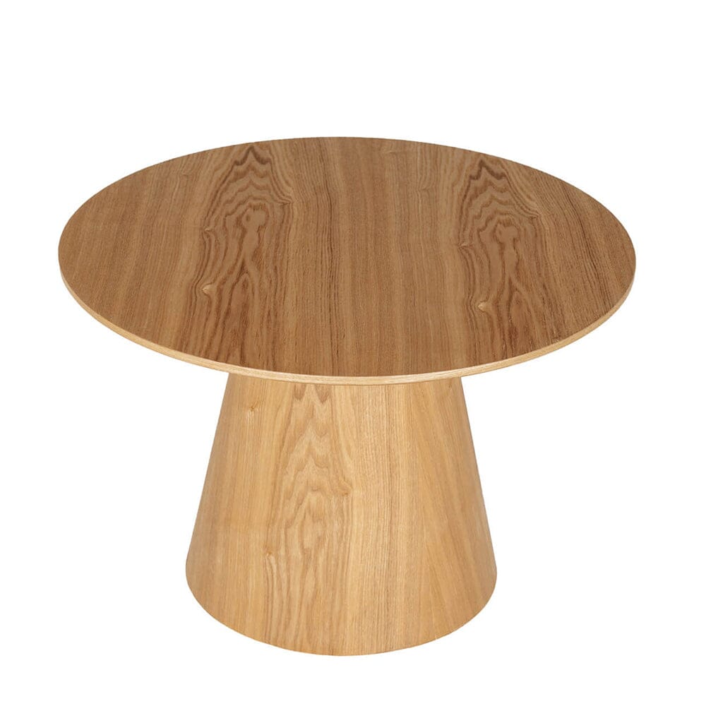Tessa Oak Veneer Round Coffee Table