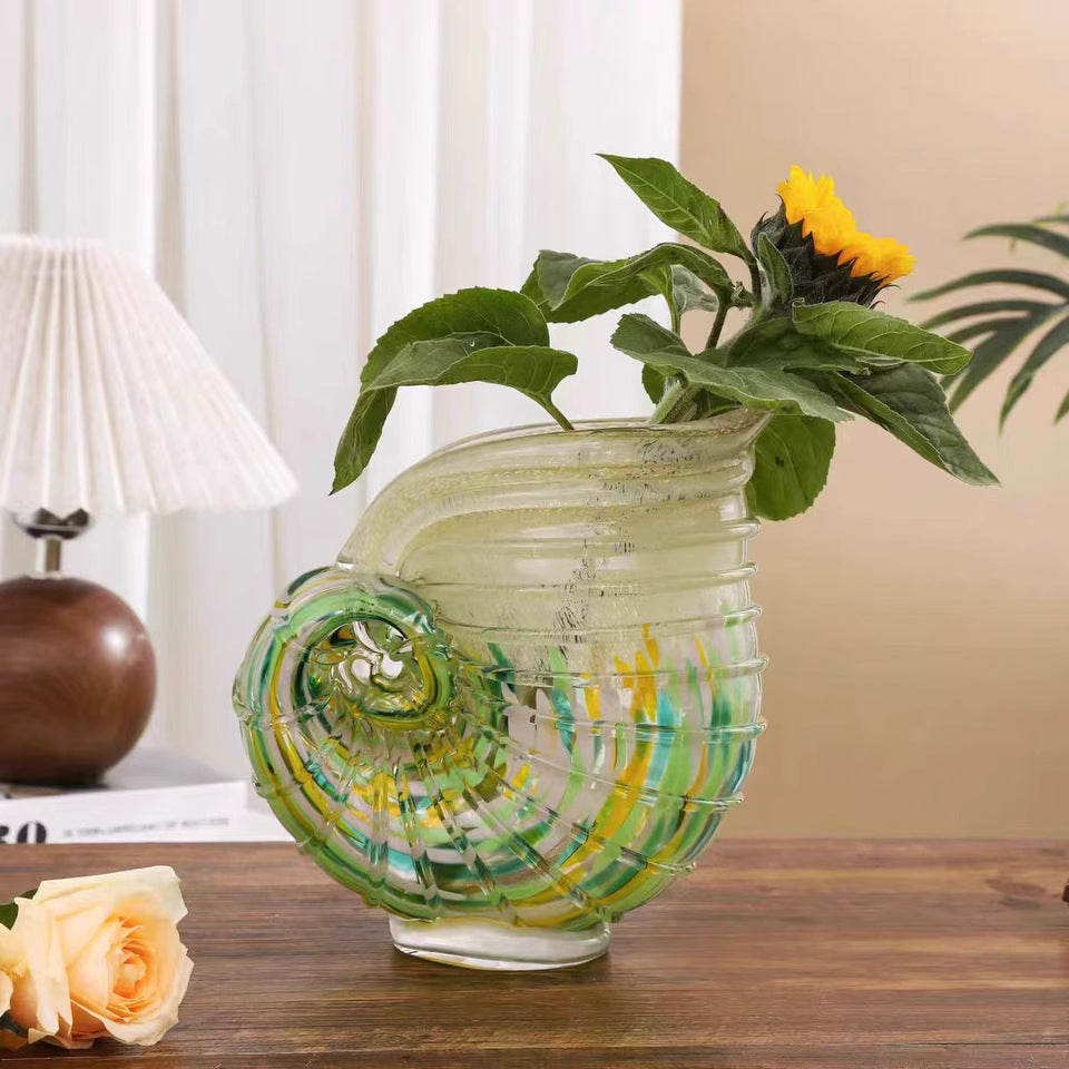 Natulius Glass Vase