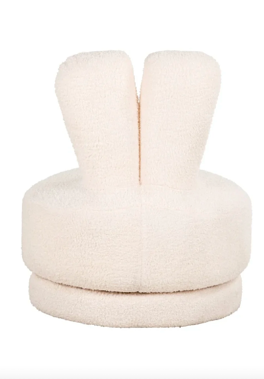 White Modern Kids Chair | OROA Bunny