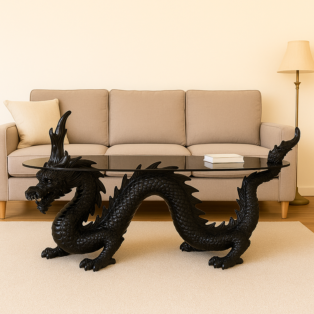 Sculptural Art Coffee Table | Dragonized