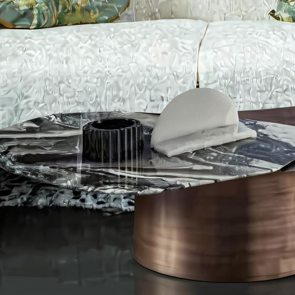 Rotating Copper Table