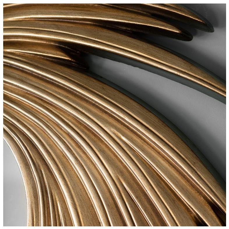 Claygate Gold Whirlwind Sunburst Wall Mirror