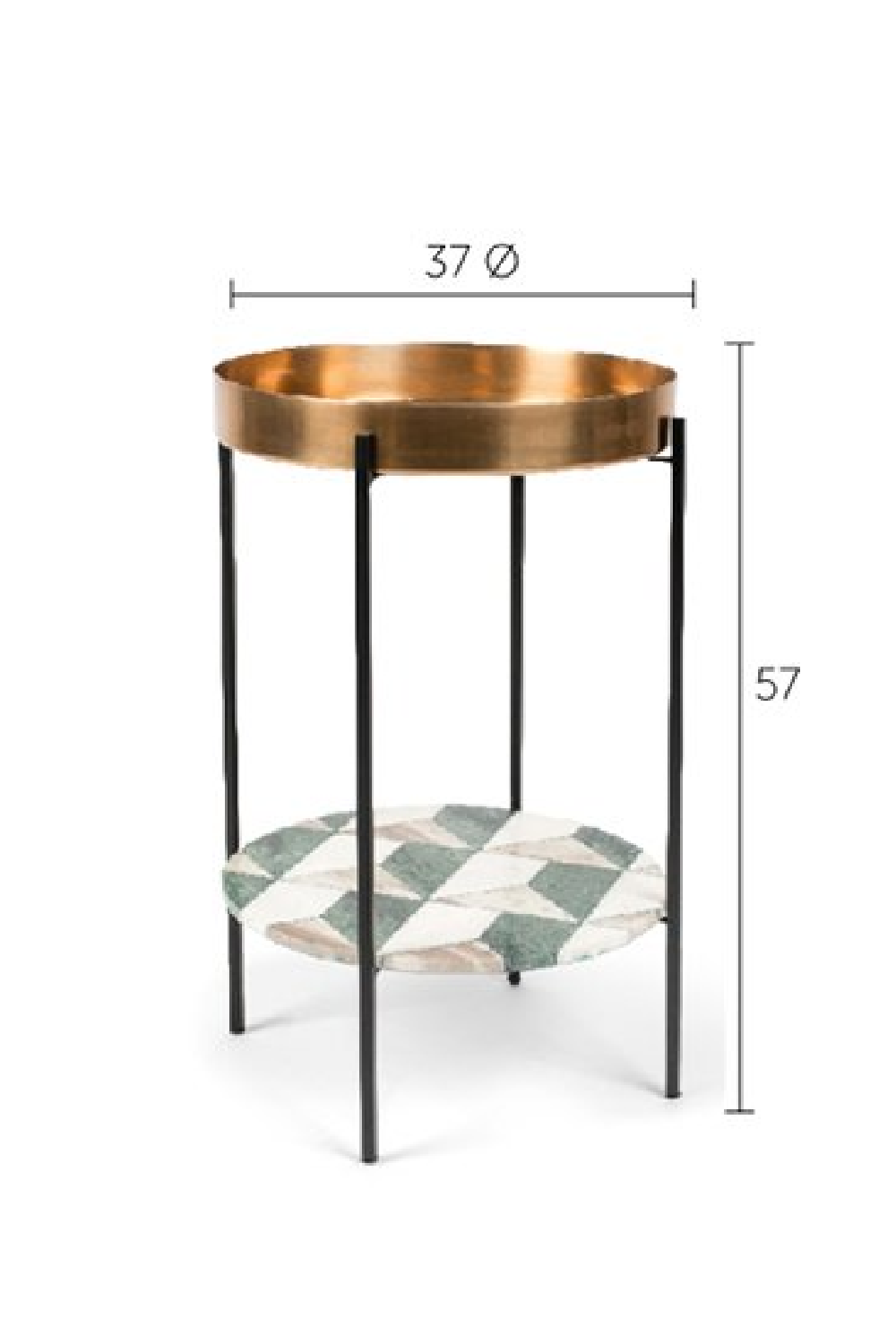 Tray Top End Table | Maison Château