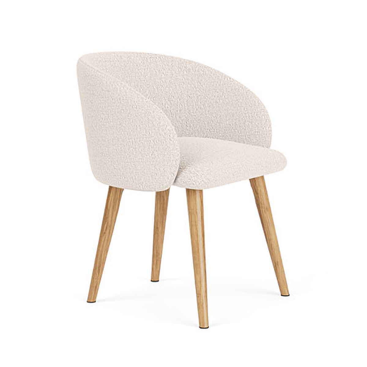 Rosa Boucle Dining Chair