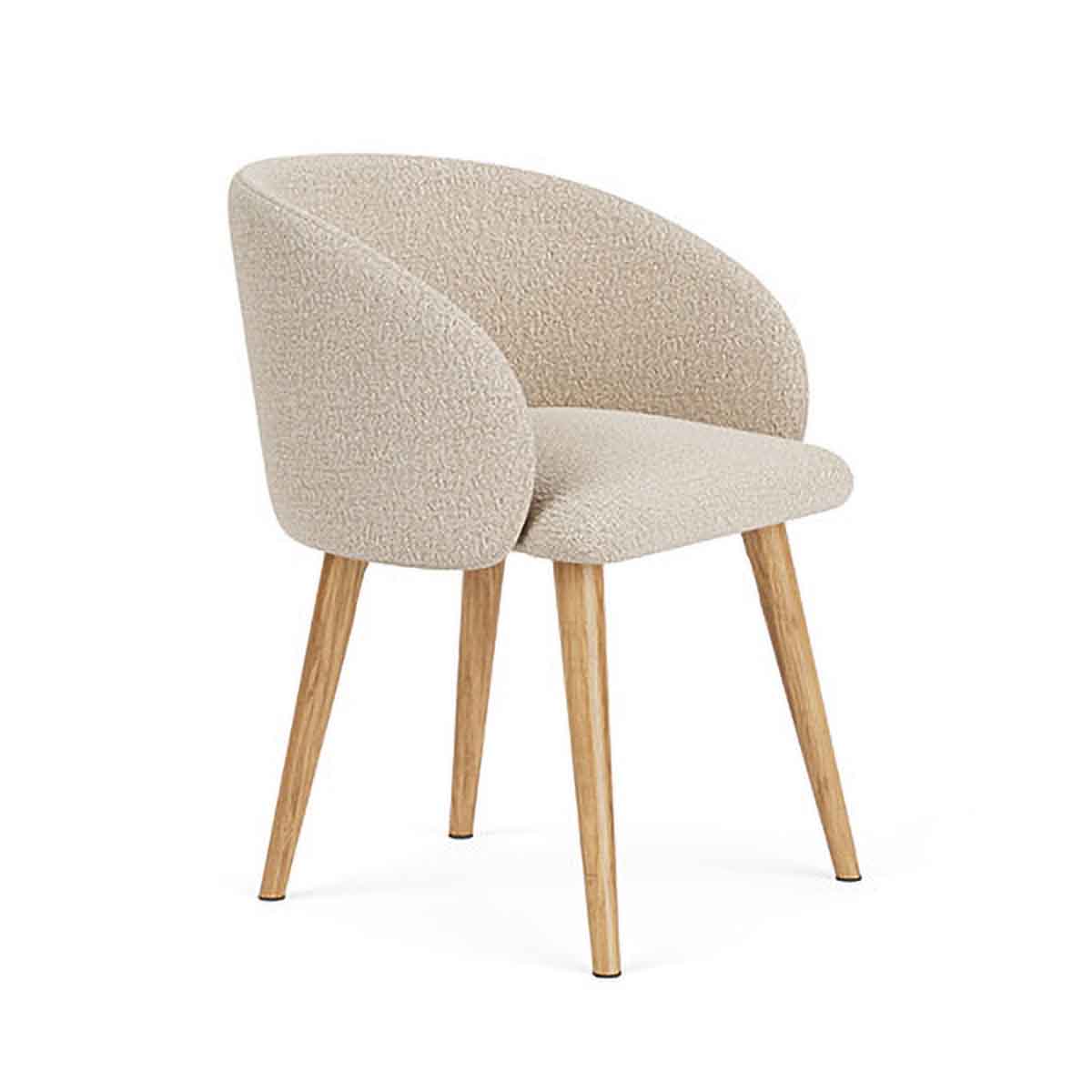 Rosa Boucle Dining Chair