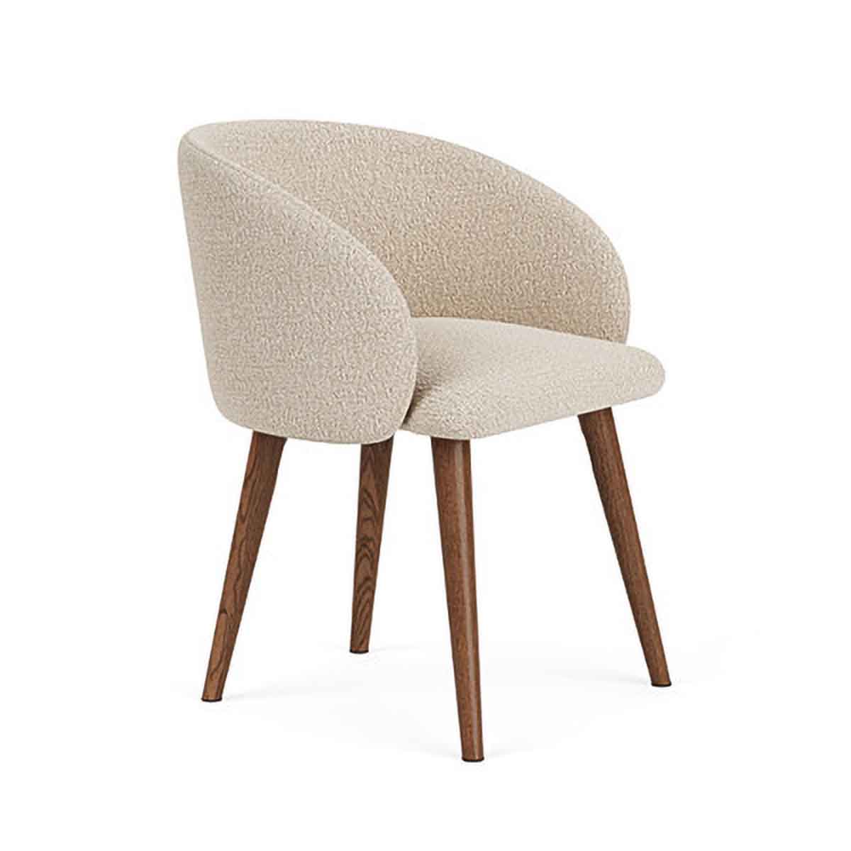 Rosa Boucle Dining Chair